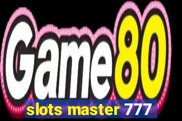 slots master 777